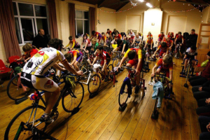 kds cycling indoors at Marown